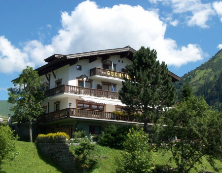 gschwendhof pension berwang im sommer